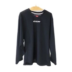 CCM  Hockey Black Mesh long sleeve shirt